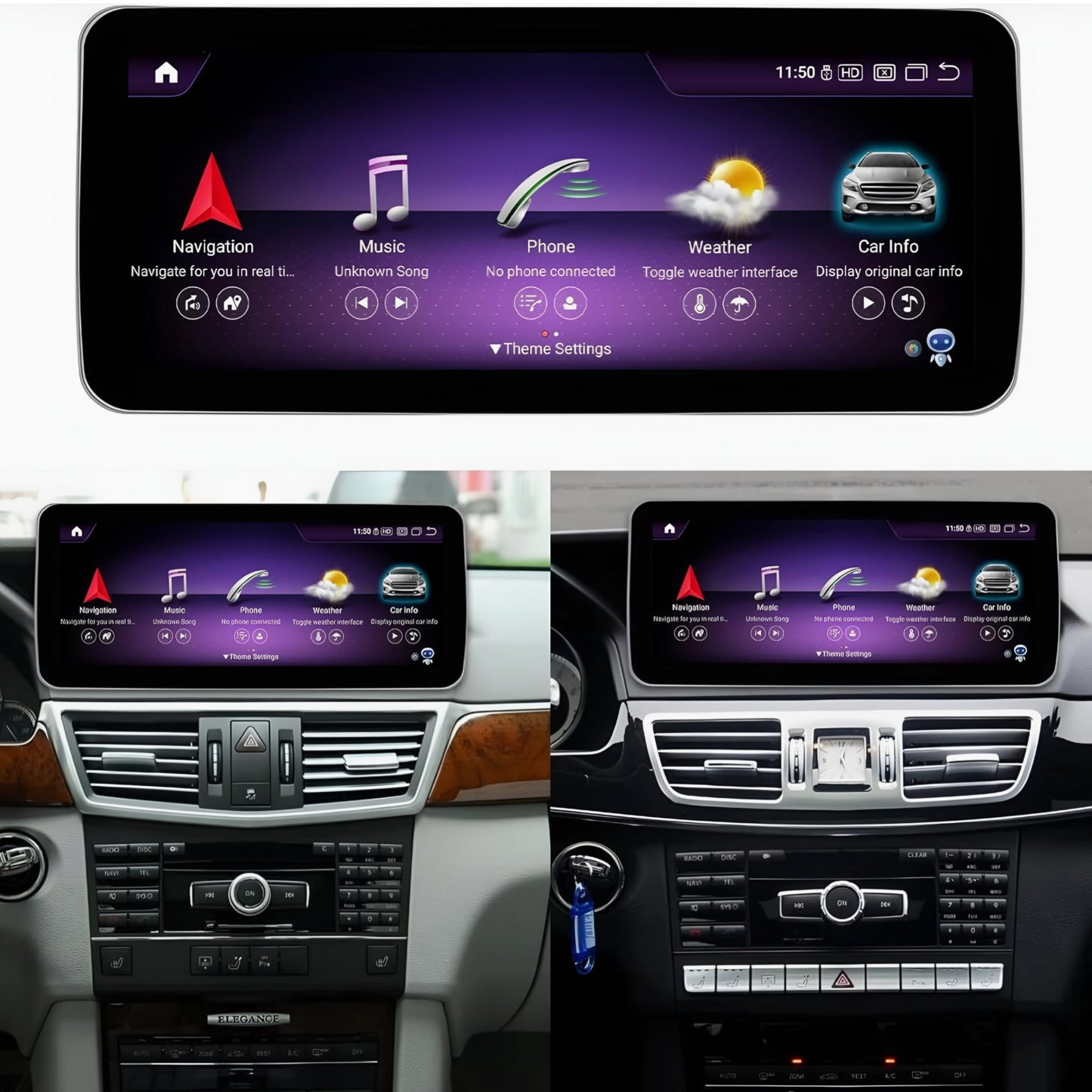 Mercedes-Benz E-Class W212 10.25" Screen Upgrade