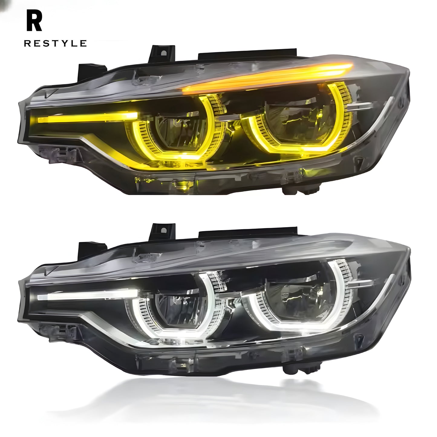 BMW 3 Series F30/31 LED Laser Icon-Style Headlights Upgrade