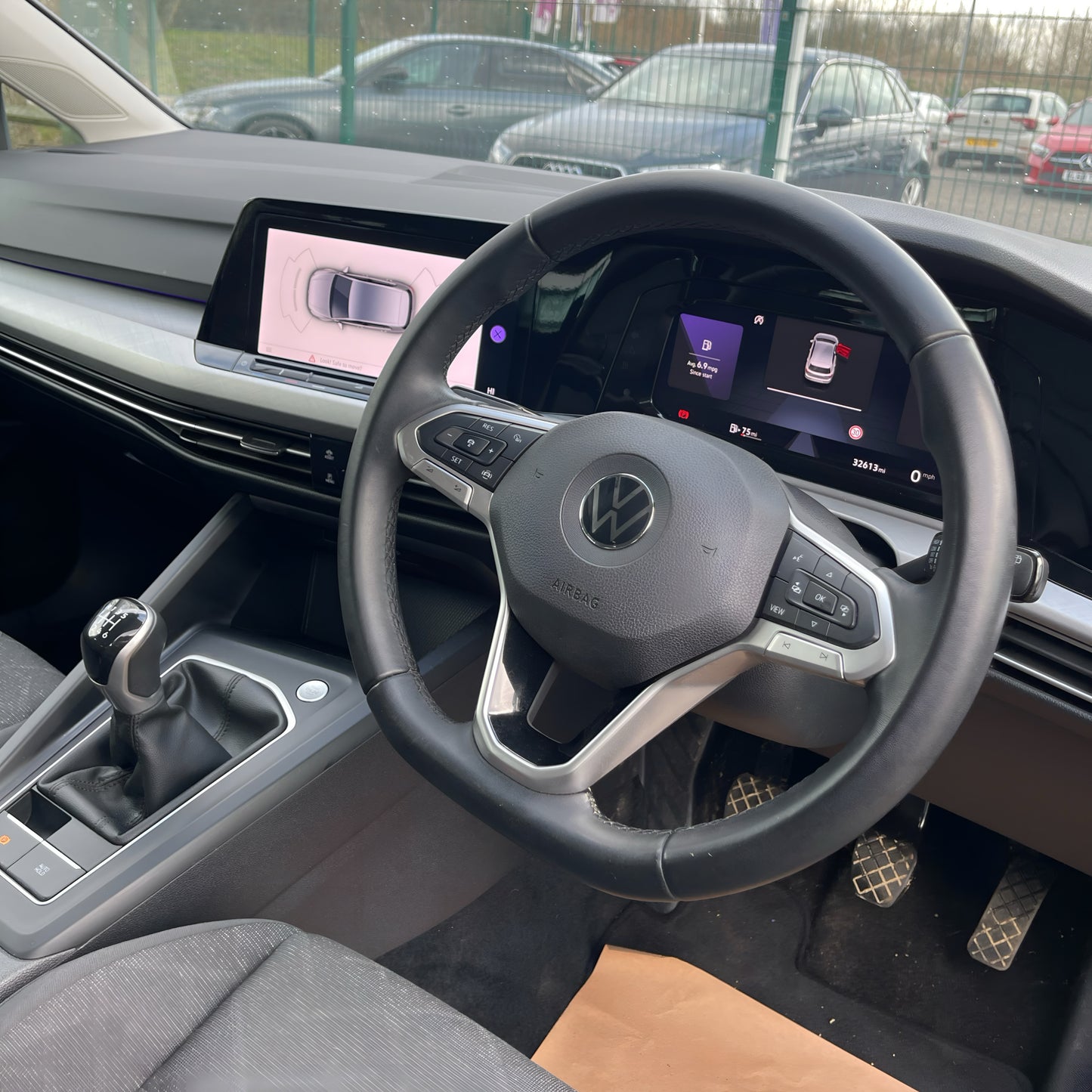 Volkswagen Golf MK8 Style Steering Wheel