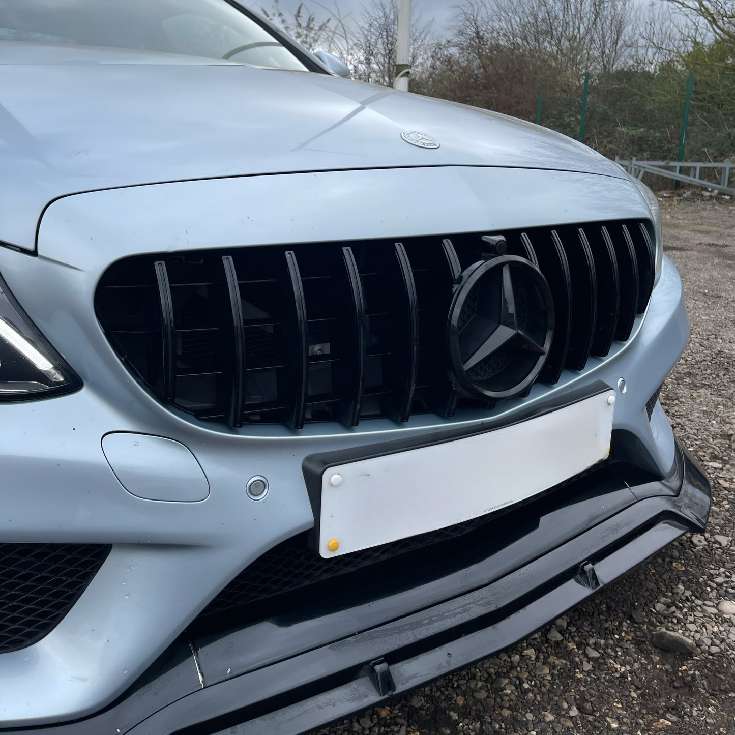 Mercedes-Benz C-Class W205 Black Amg Grille