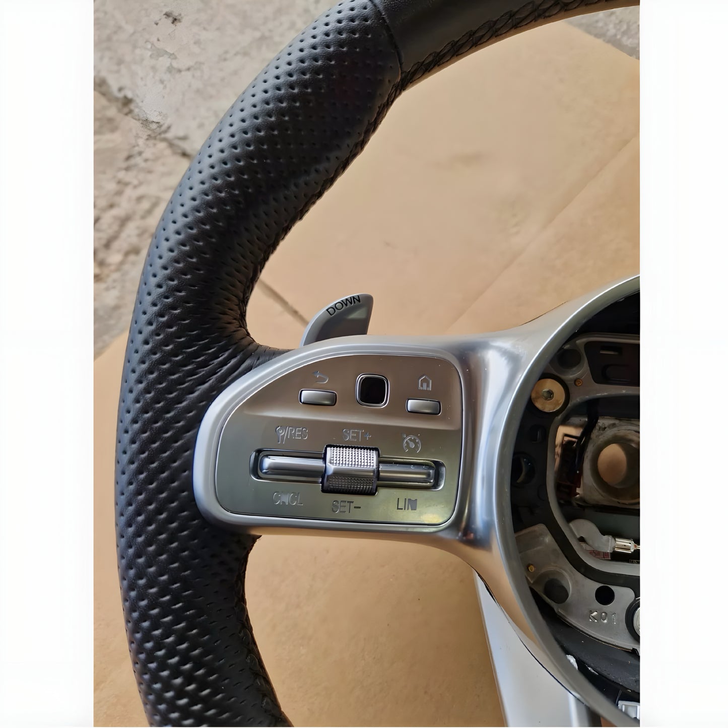 Mercedes-Benz Flat-Bottom Steering Wheel