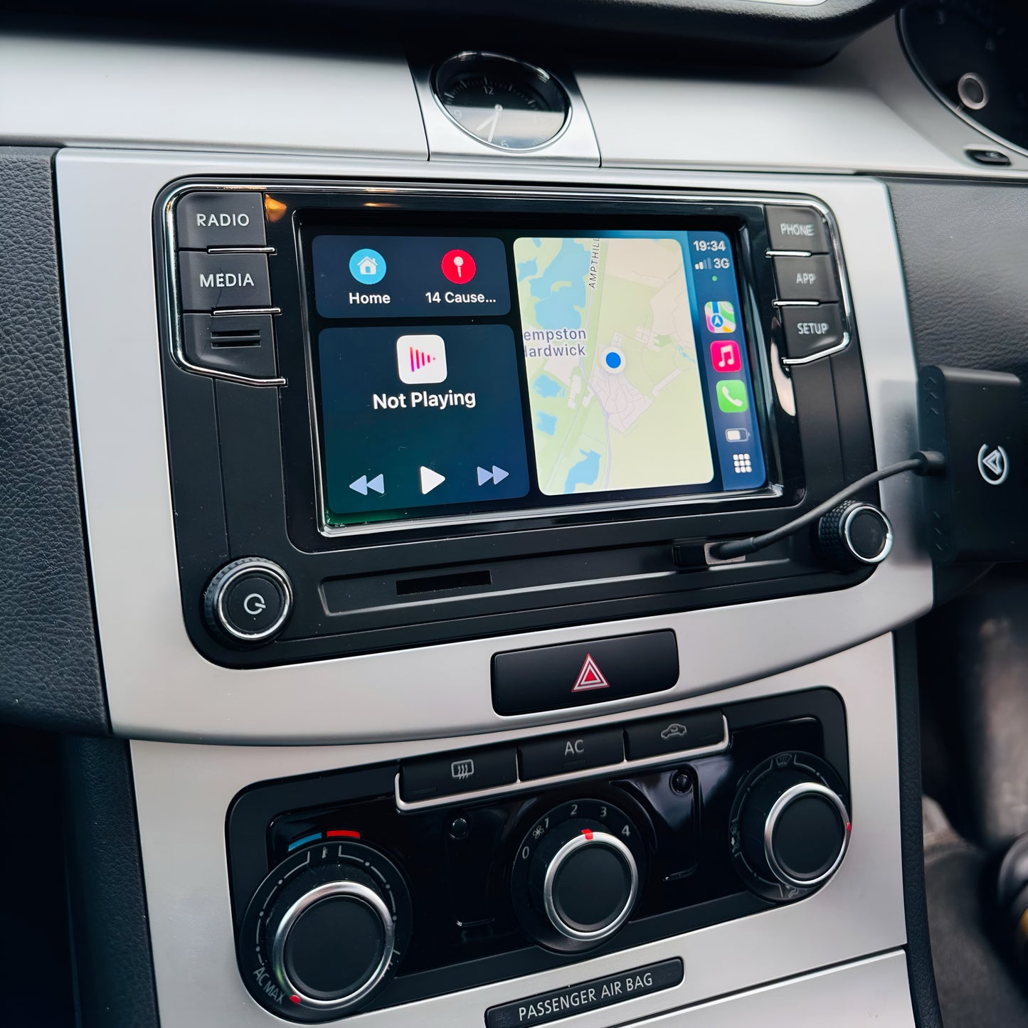VW RCD360 CarPlay & Android Auto Head Unit Upgrade