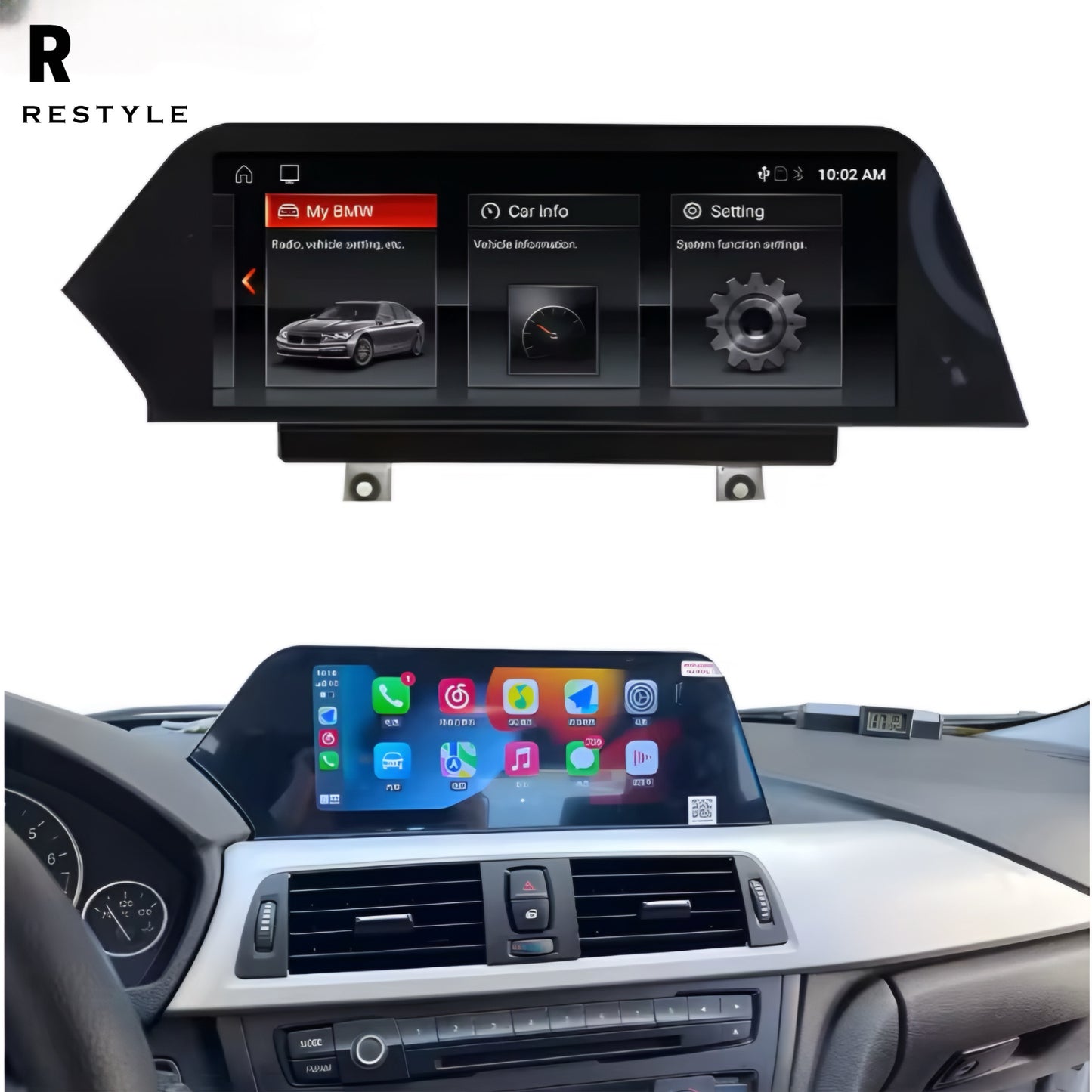 BMW 10.25" 3/4 Series F30/31/32/33 Integrated Touch Screen