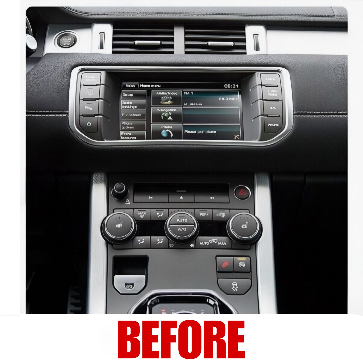 Range Rover Evoque Climate Control 7" LCD Screen
