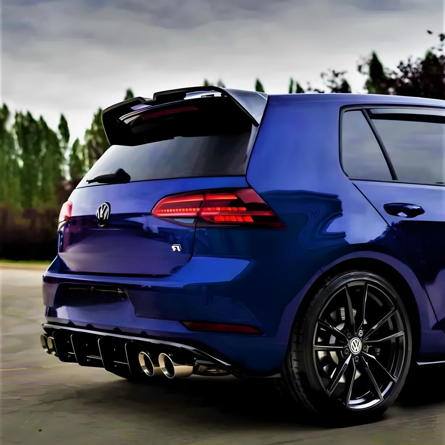 Golf MK7/7.5 Gloss Black Oettinger Spoiler