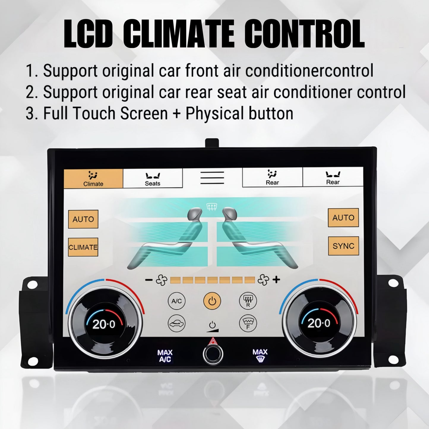 Range Rover Evoque Climate Control 7" LCD Screen