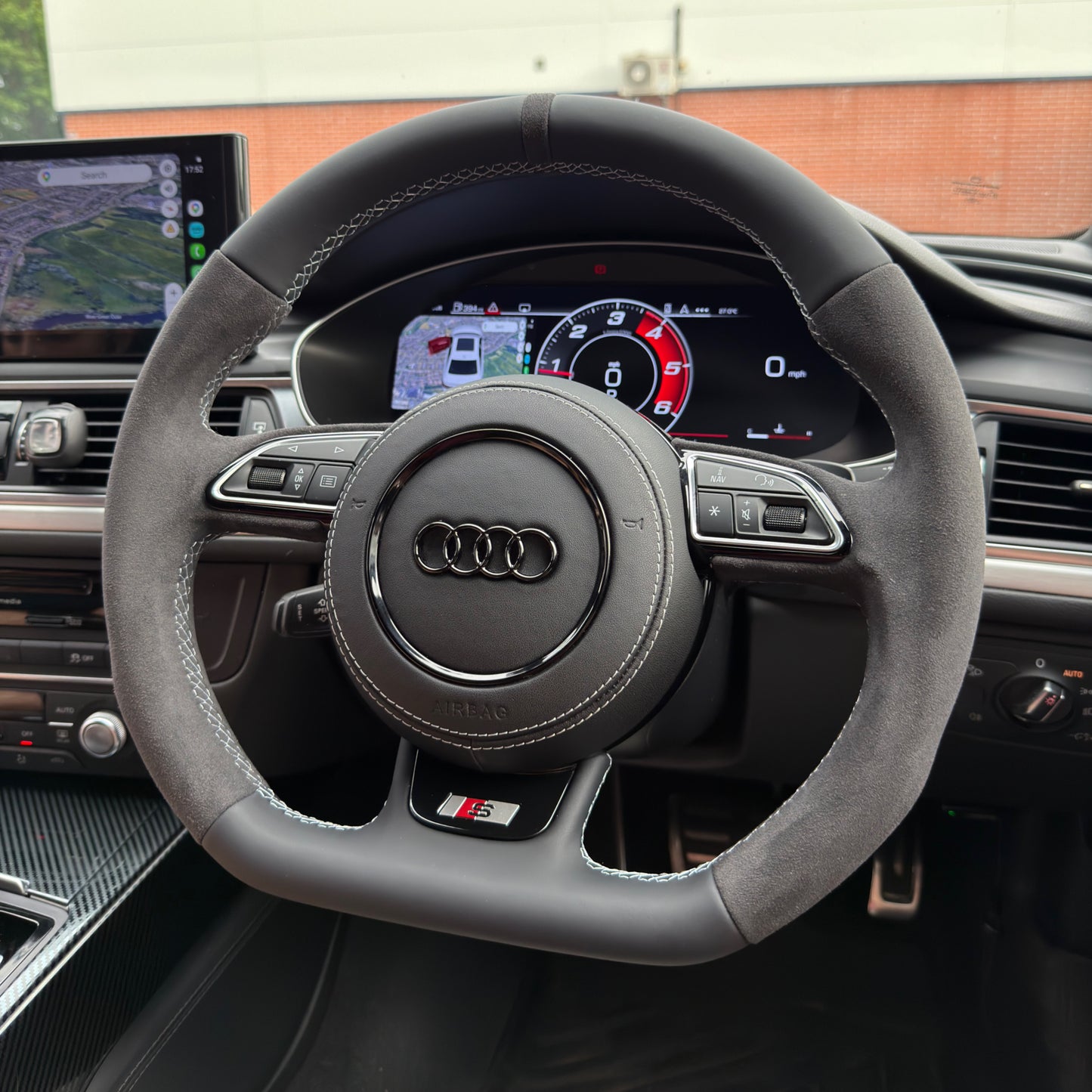 Audi Alcantara Steering Wheel