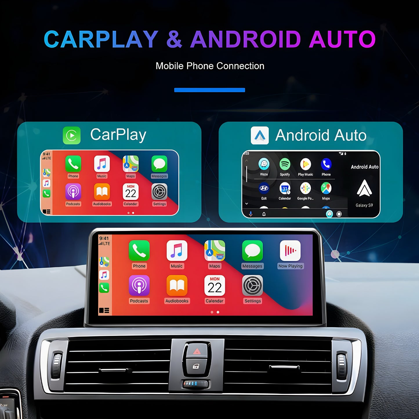 BMW F20 1 Series 10.25" Touchscreen Upgrade – Android or Linux