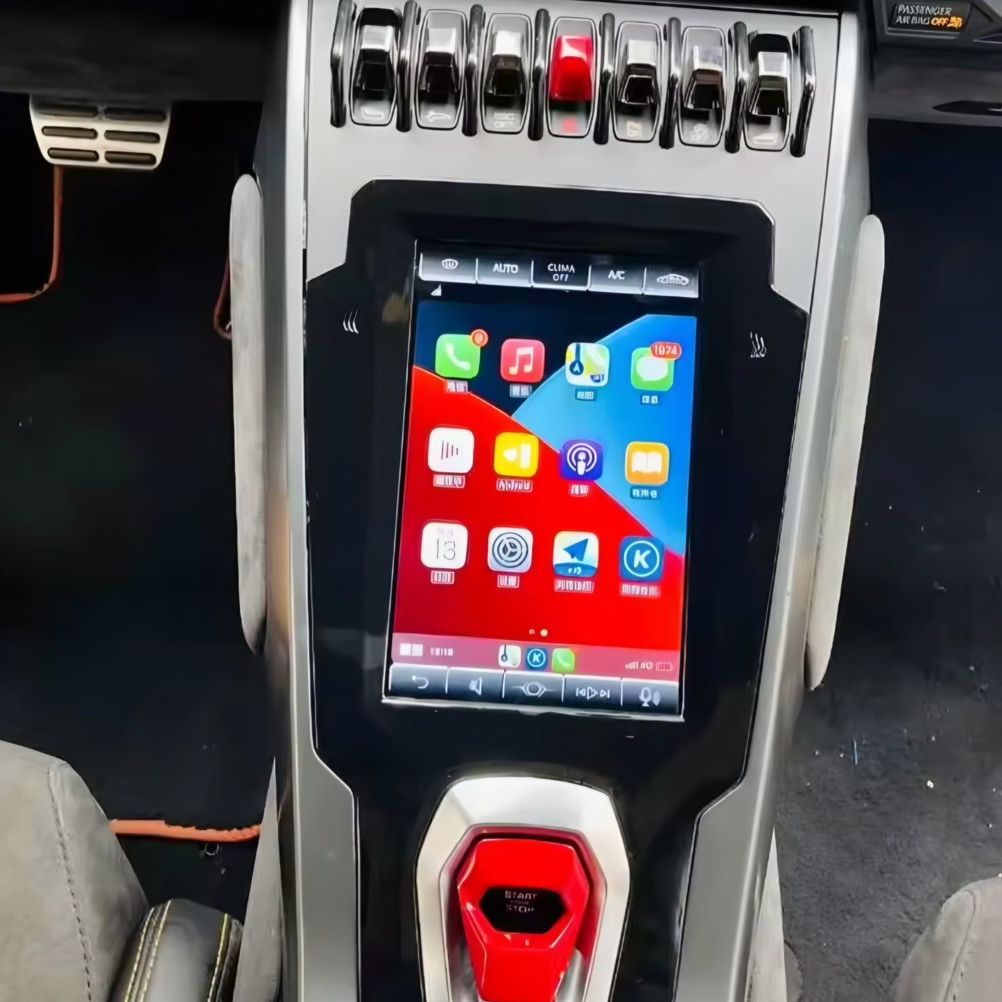 Lamborghini Huracan (LP610-4) Screen Upgrade