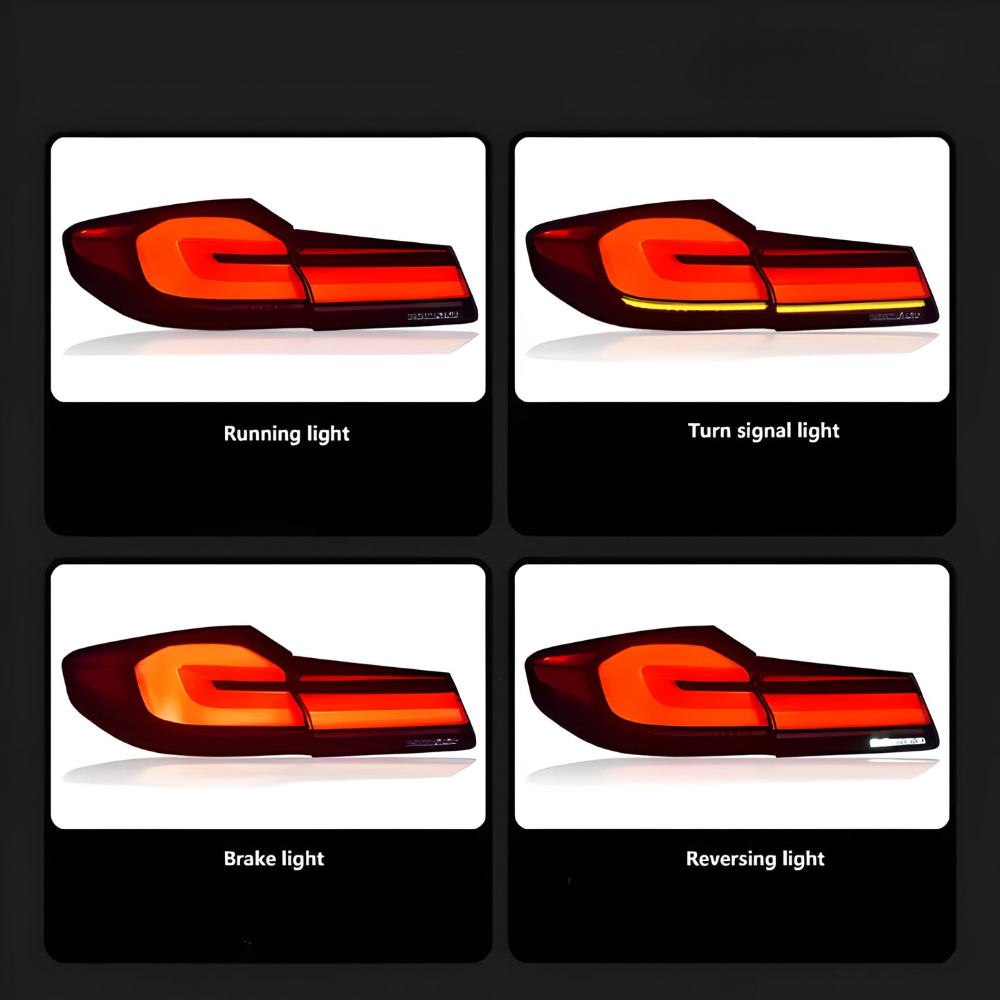 BMW 5 Series G30/G31 LCI-Style LED Rear Lights Upgrade