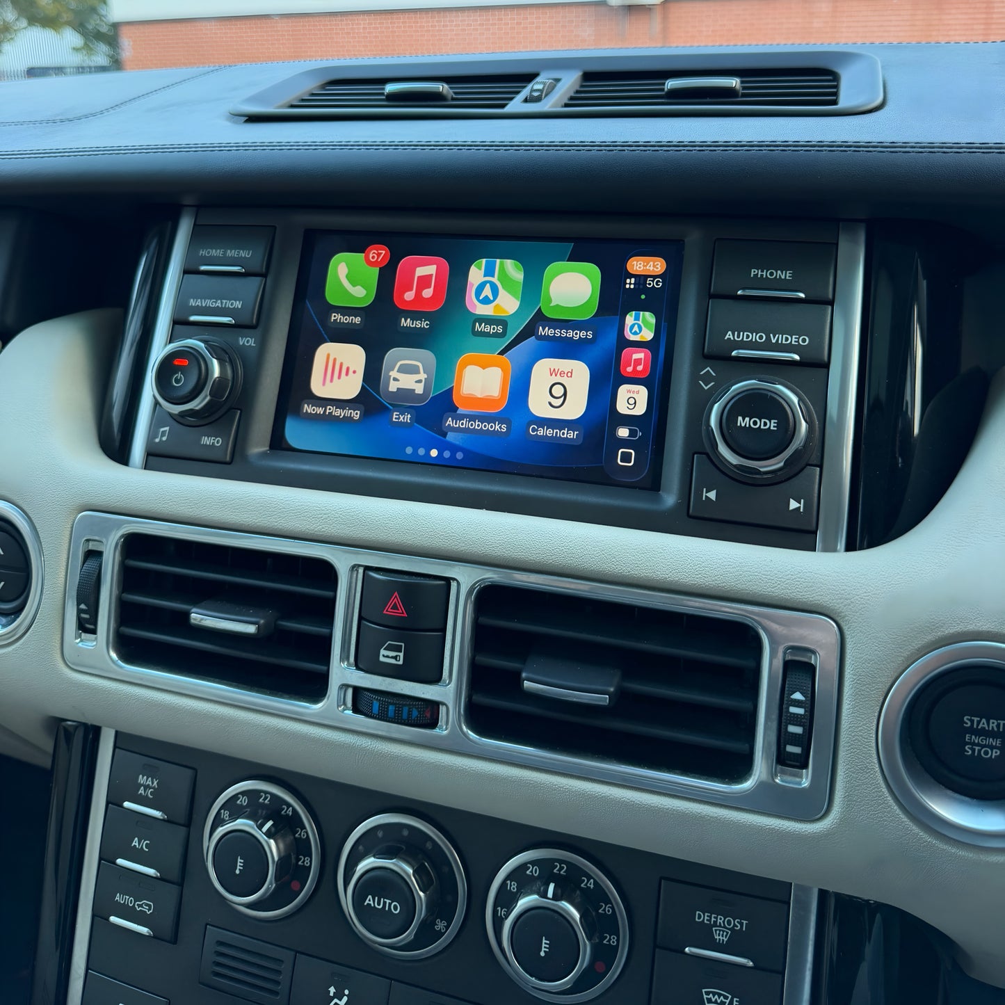 Range Rover L322 (2009-2012) Apple CarPlay/Android Auto