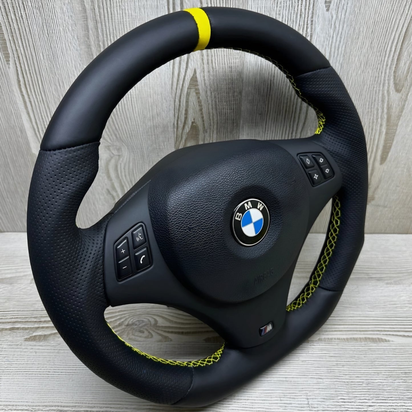 BMW E9X Custom Leather Steering Wheel