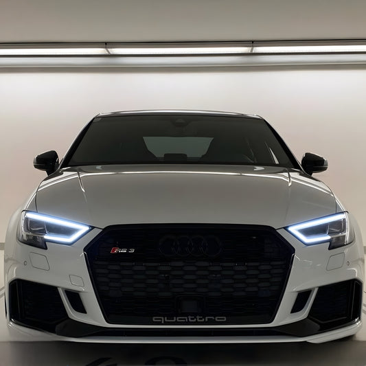 Audi A3/S3 8V Facelift RS3 Style Honeycomb Front Grille (2016–2019)