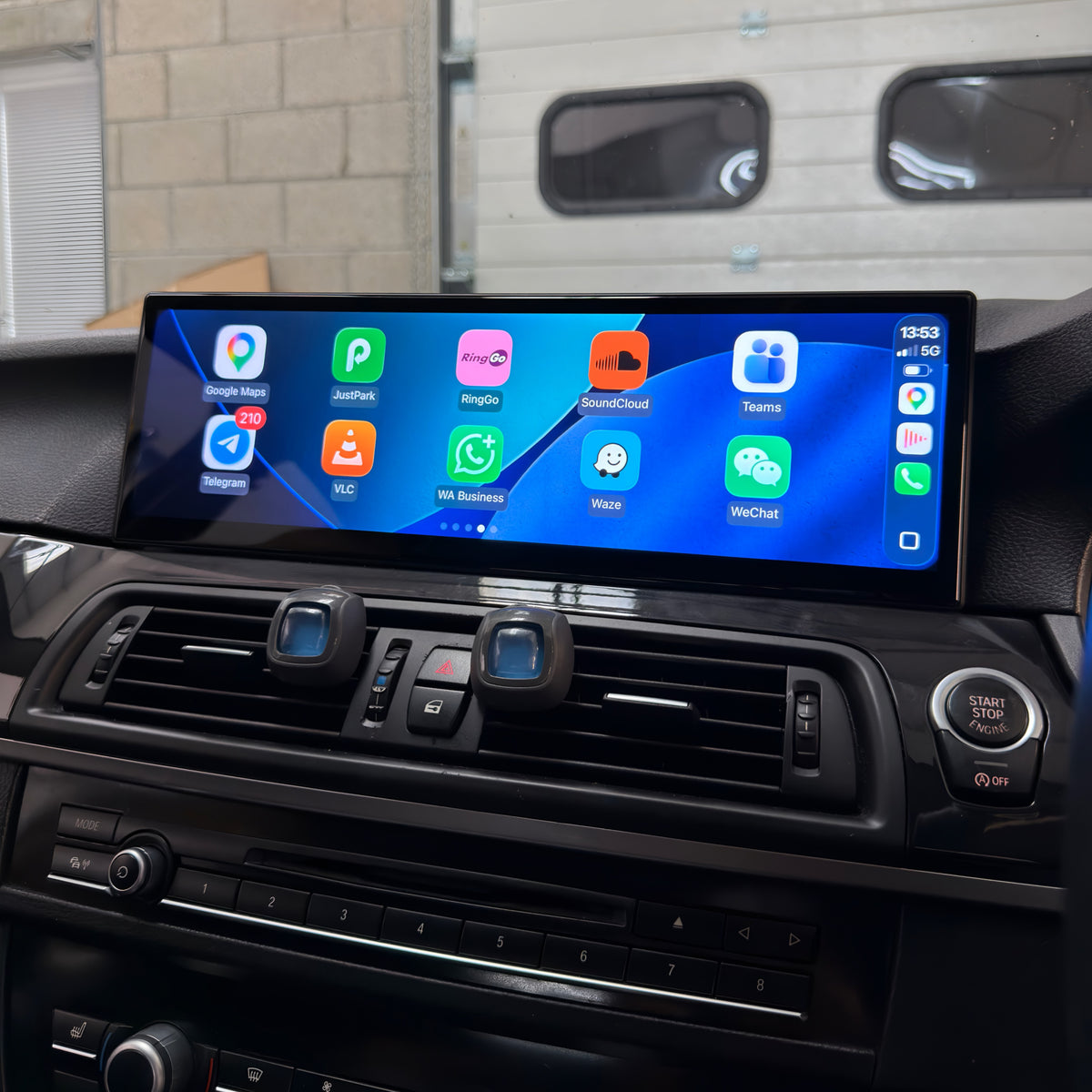 BMW 5 Series F10 (2010–2017) 14.9" Android Touch Screen Upgrade
