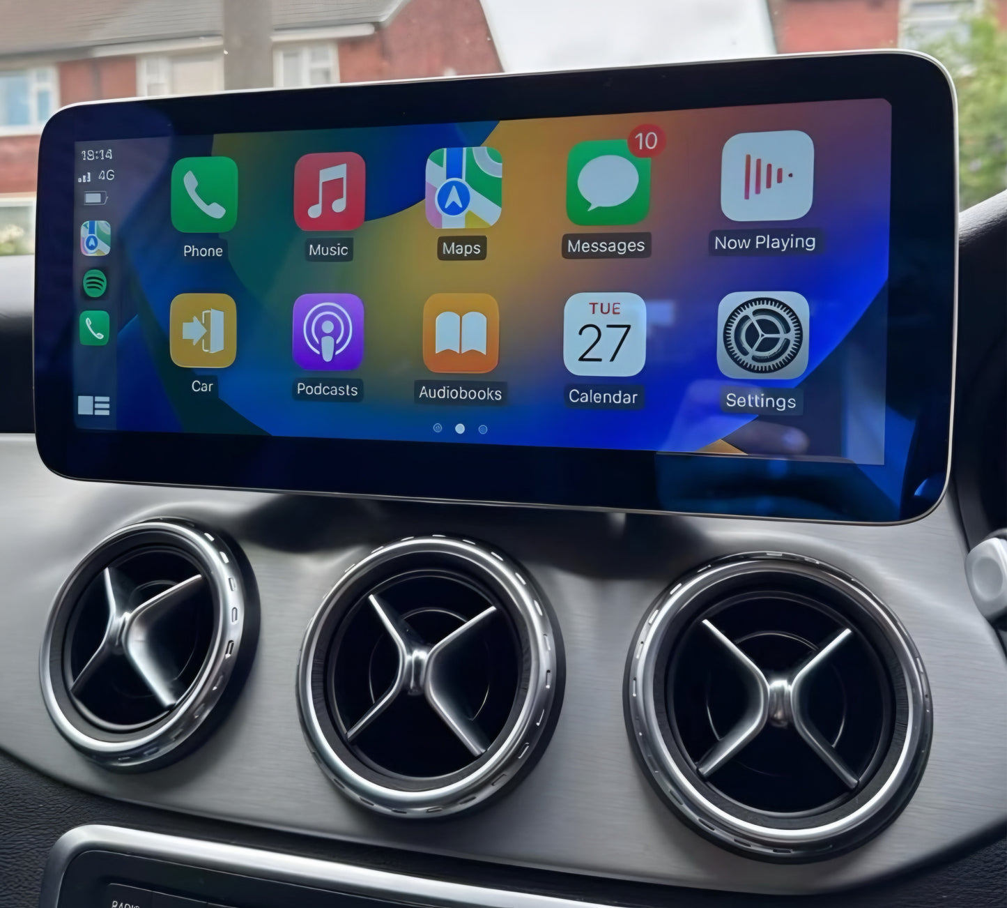 Mercedes-Benz A-Class W176 Screen Upgrade