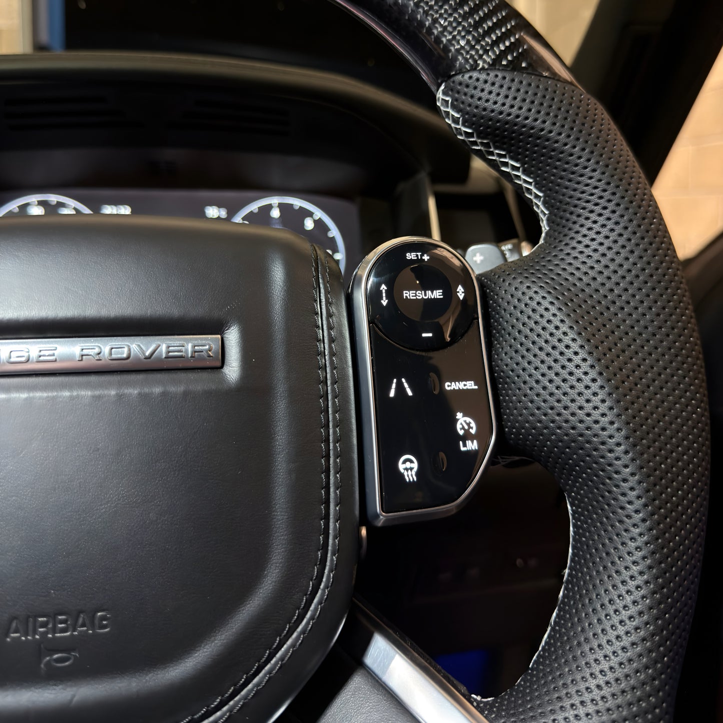 Range Rover Carbon Fibre Steering Wheel