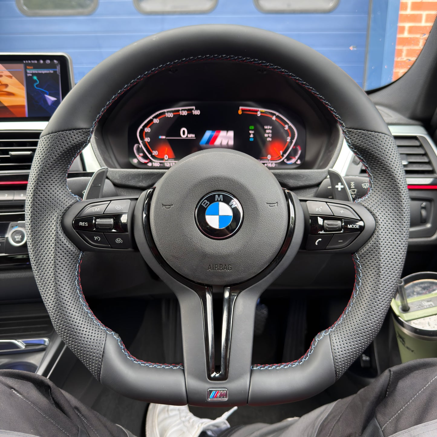 BMW F Series Flat Bottom Steering Wheel