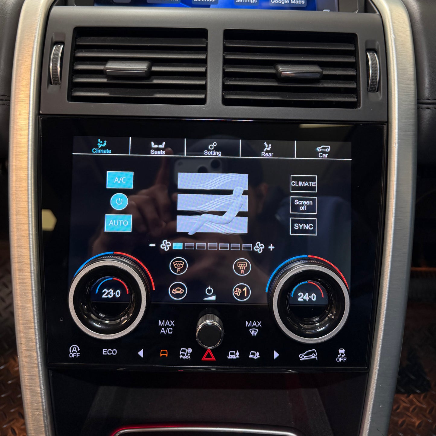 Land Rover Discovery Sport (2015-19) Climate Control Touch Panel
