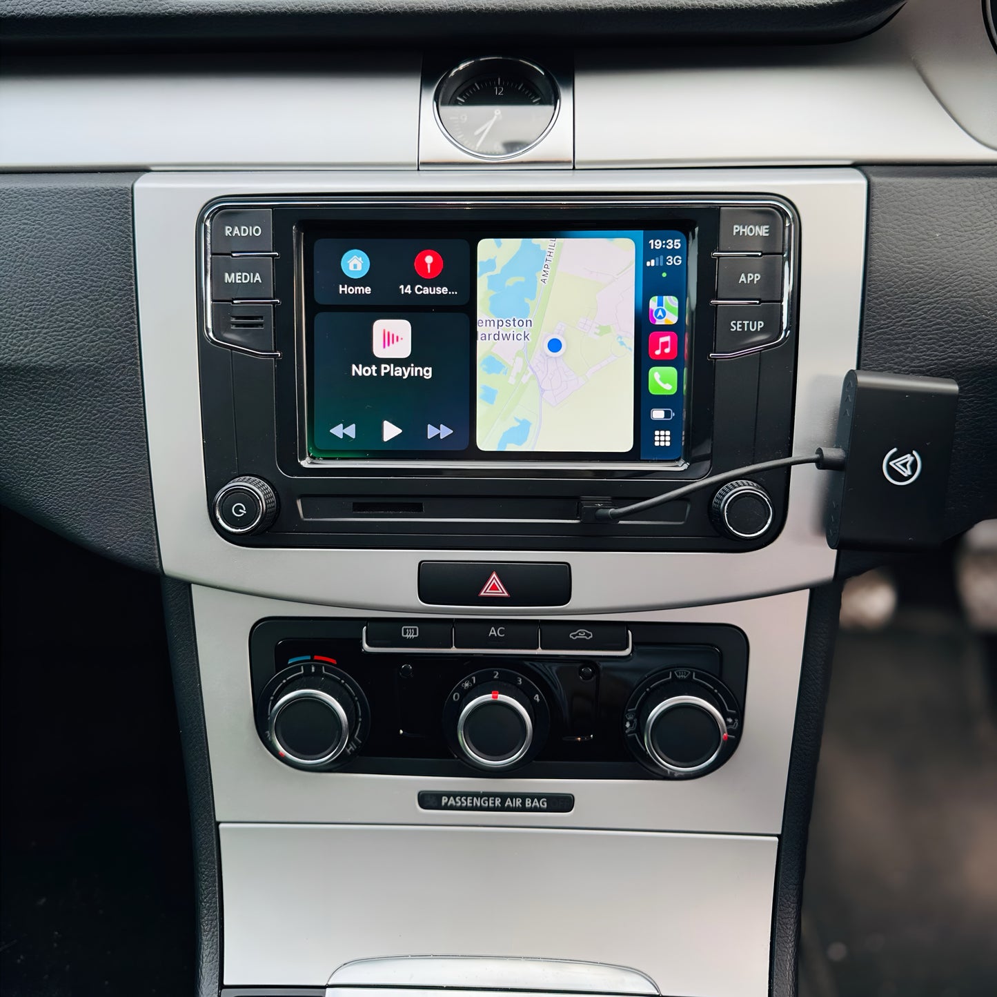 VW RCD360 CarPlay & Android Auto Head Unit Upgrade