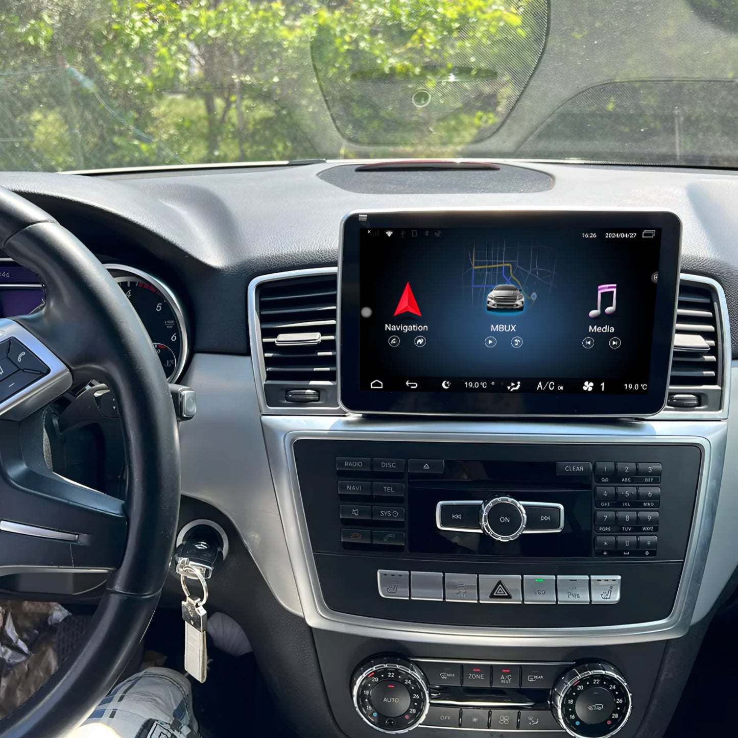 Mercedes W166 M-Class 9" Screen Upgrade