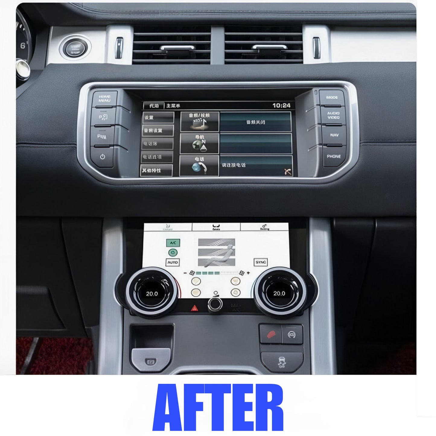 Range Rover Evoque Climate Control 7" LCD Screen