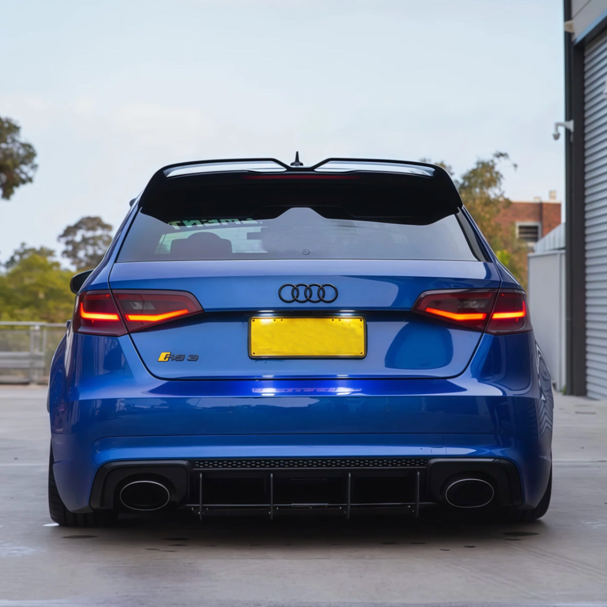 Audi A3/S3/RS3 Gloss Black Oettinger Spoiler