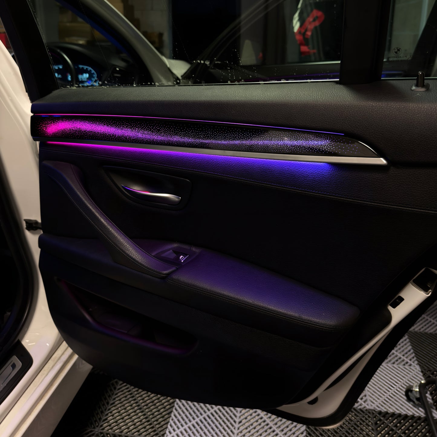 BMW 5 Series F10/F11 Ambient Lighting Installation