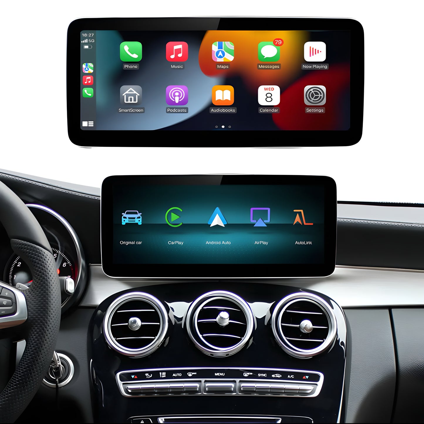 Mercedes-Benz C-Class / GLC Touch Screen Upgrade