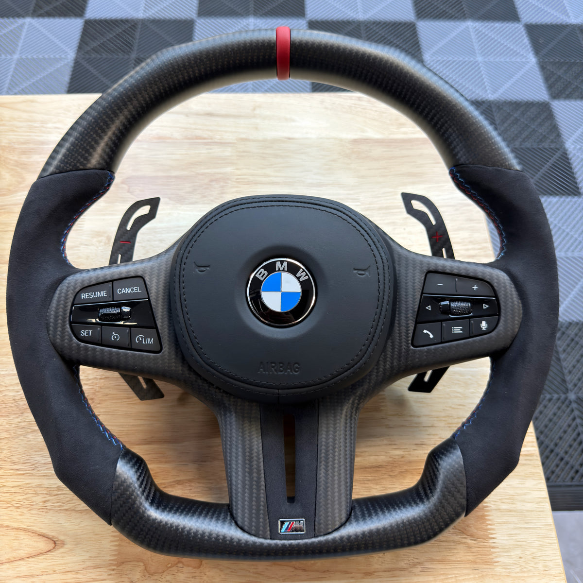 BMW G Series Dry Carbon Custom Steering Wheel