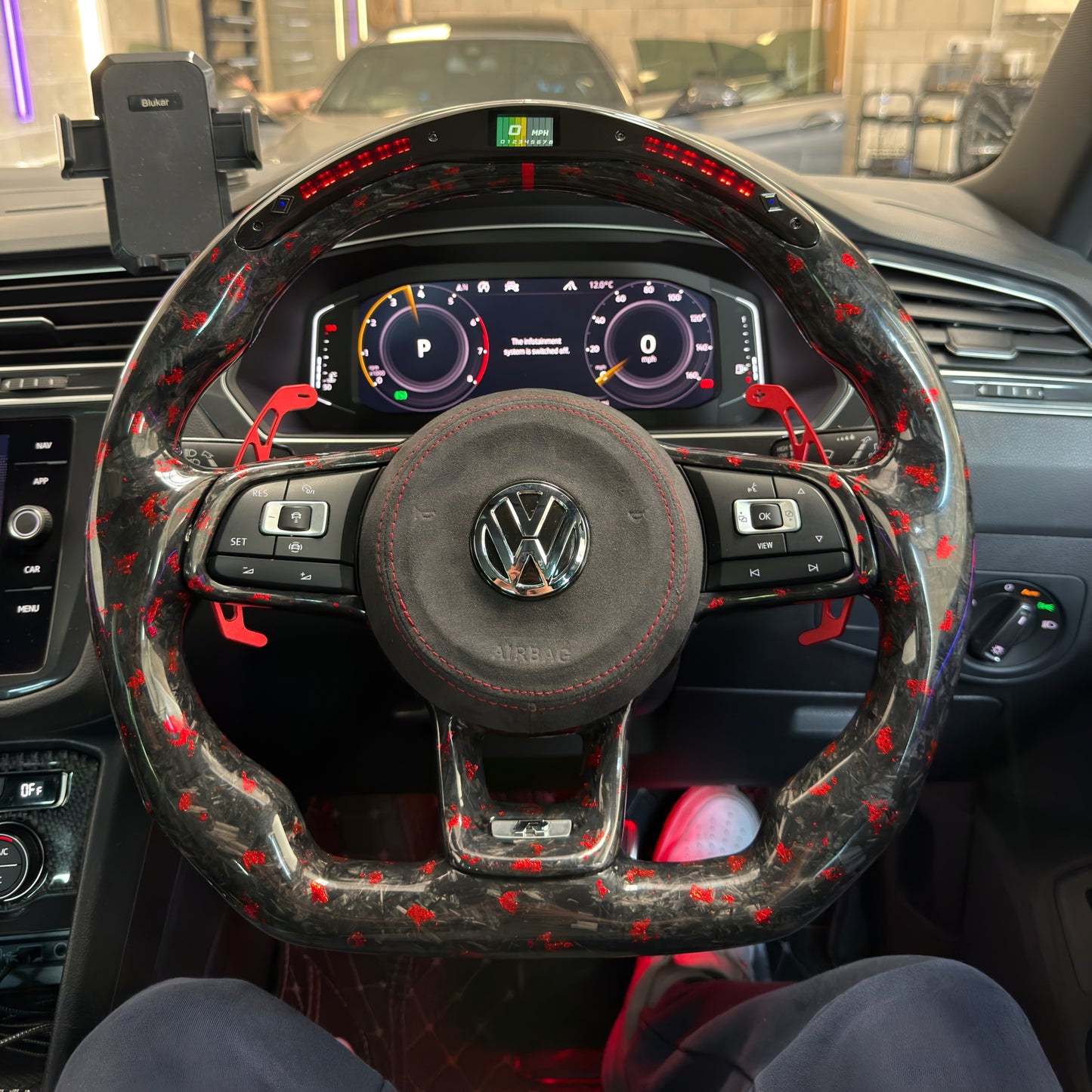 Volkswagen Forged Carbon Steering Wheel