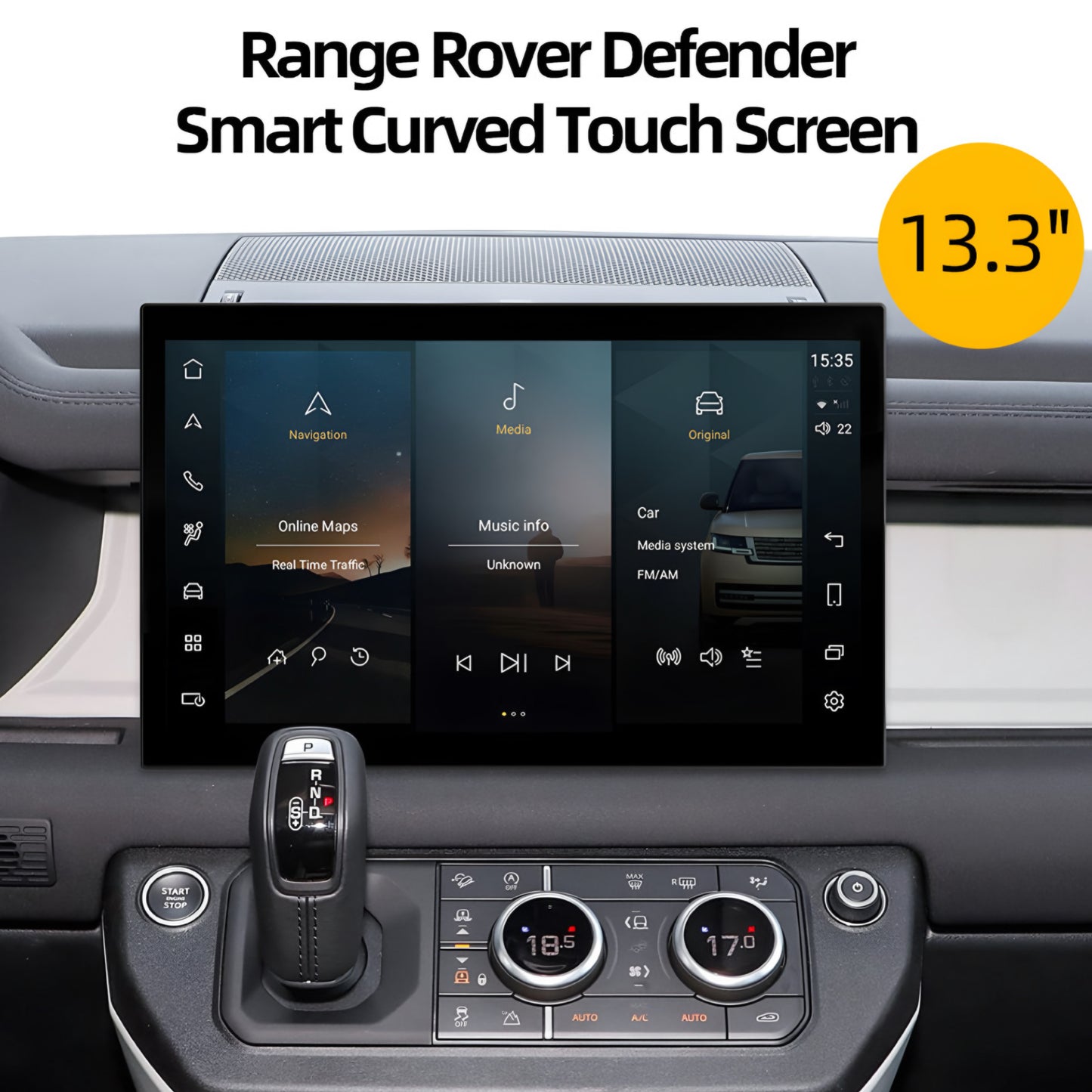 Land Rover Defender (L663) 13.3" Screen Upgrade