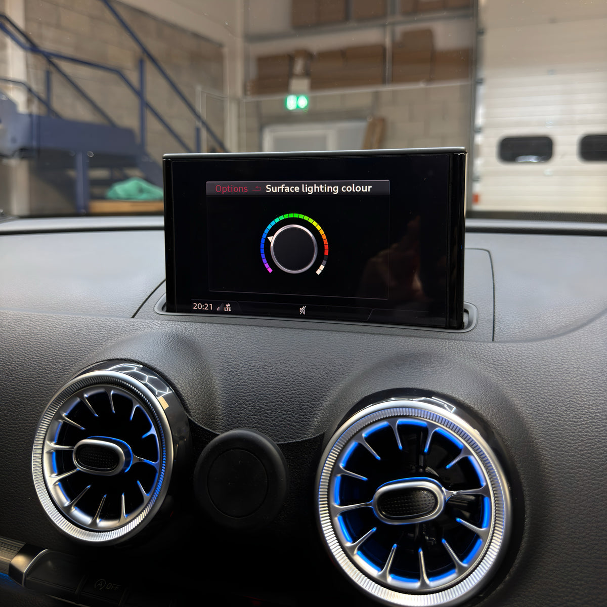 Audi A3 8V OEM Ambient Lighting Package