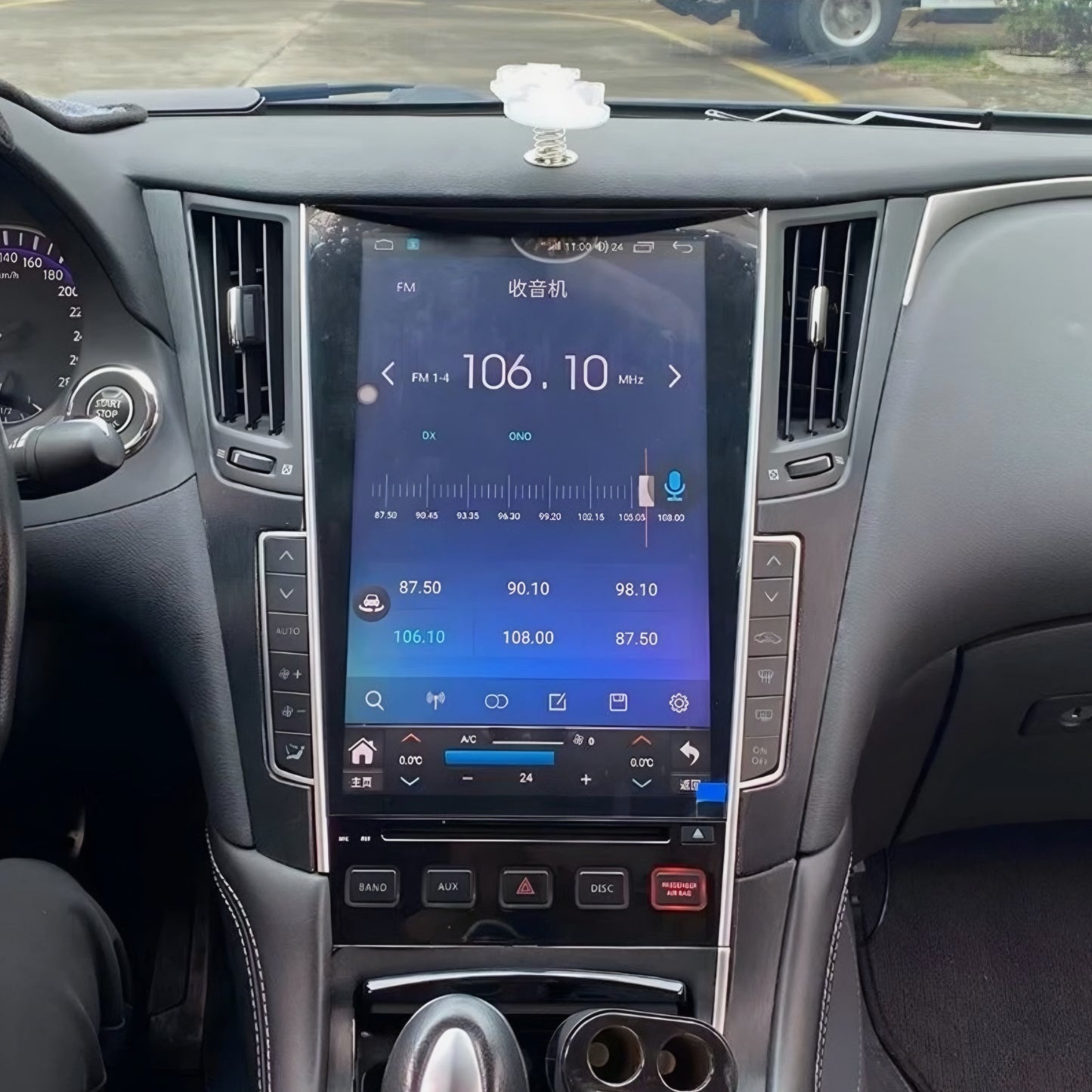 Infiniti Q50/Q60 13.6" Tesla Style Screen Upgrade