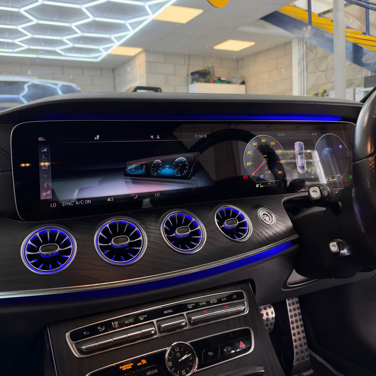 Mercedes-Benz E-Class W213 Genuine Dual Screen Upgrade