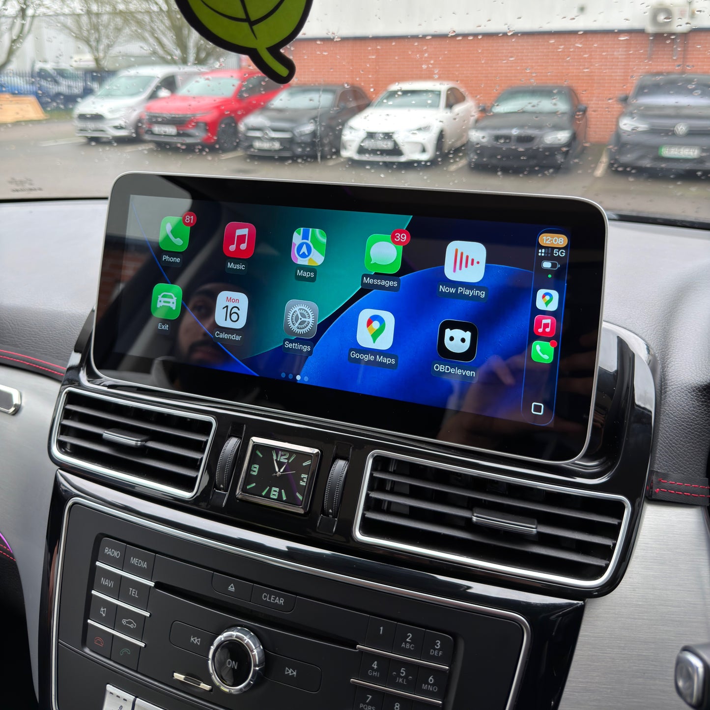 Mercedes M-Class/GLE W166 Touch Screen Upgrade