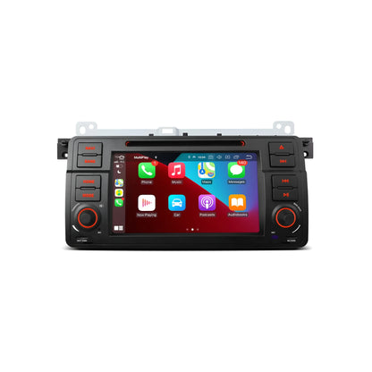 BMW E46 7" Screen Upgrade (1998–2006) with Apple CarPlay & Android Auto