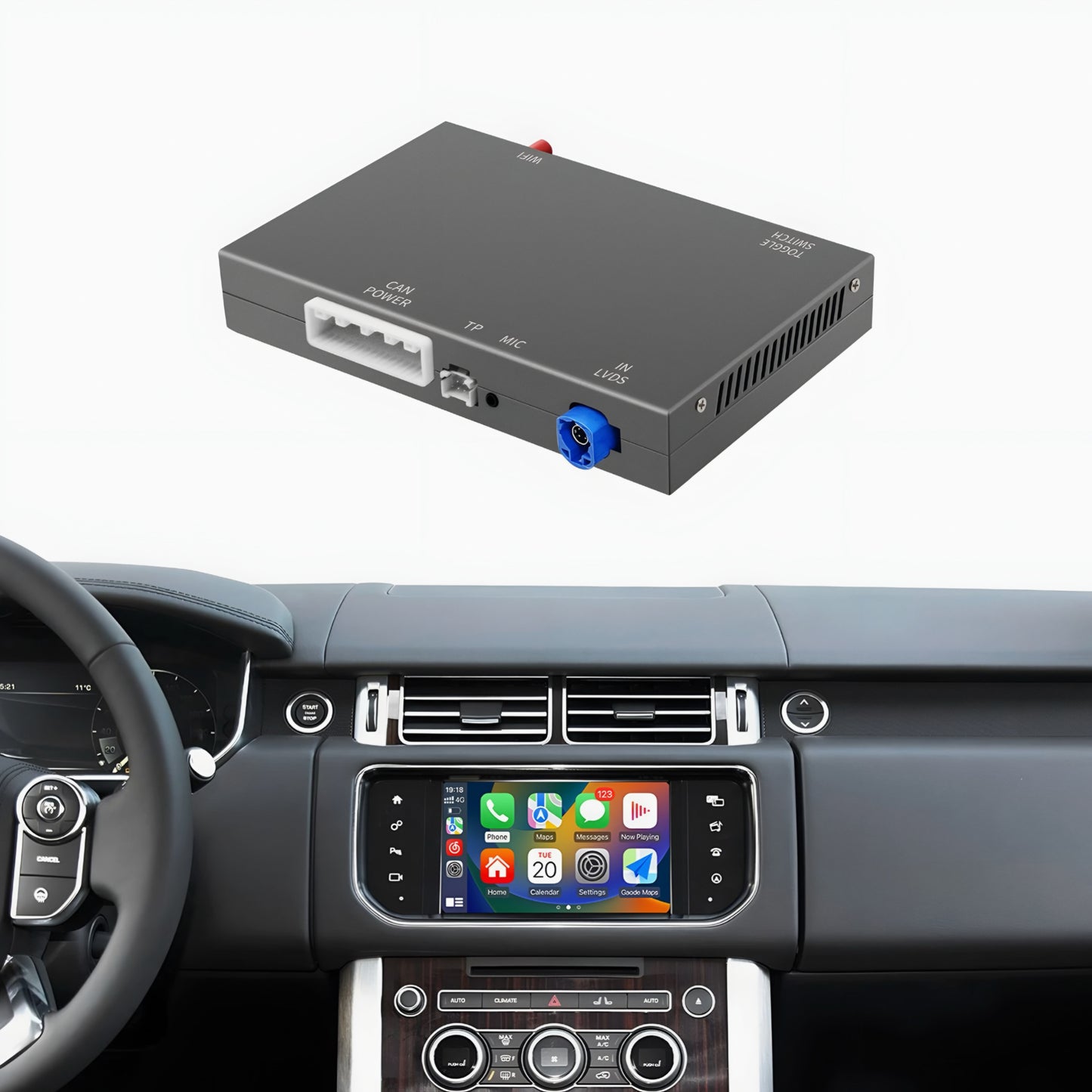 Range Rover Apple CarPlay/Android Auto Upgrade