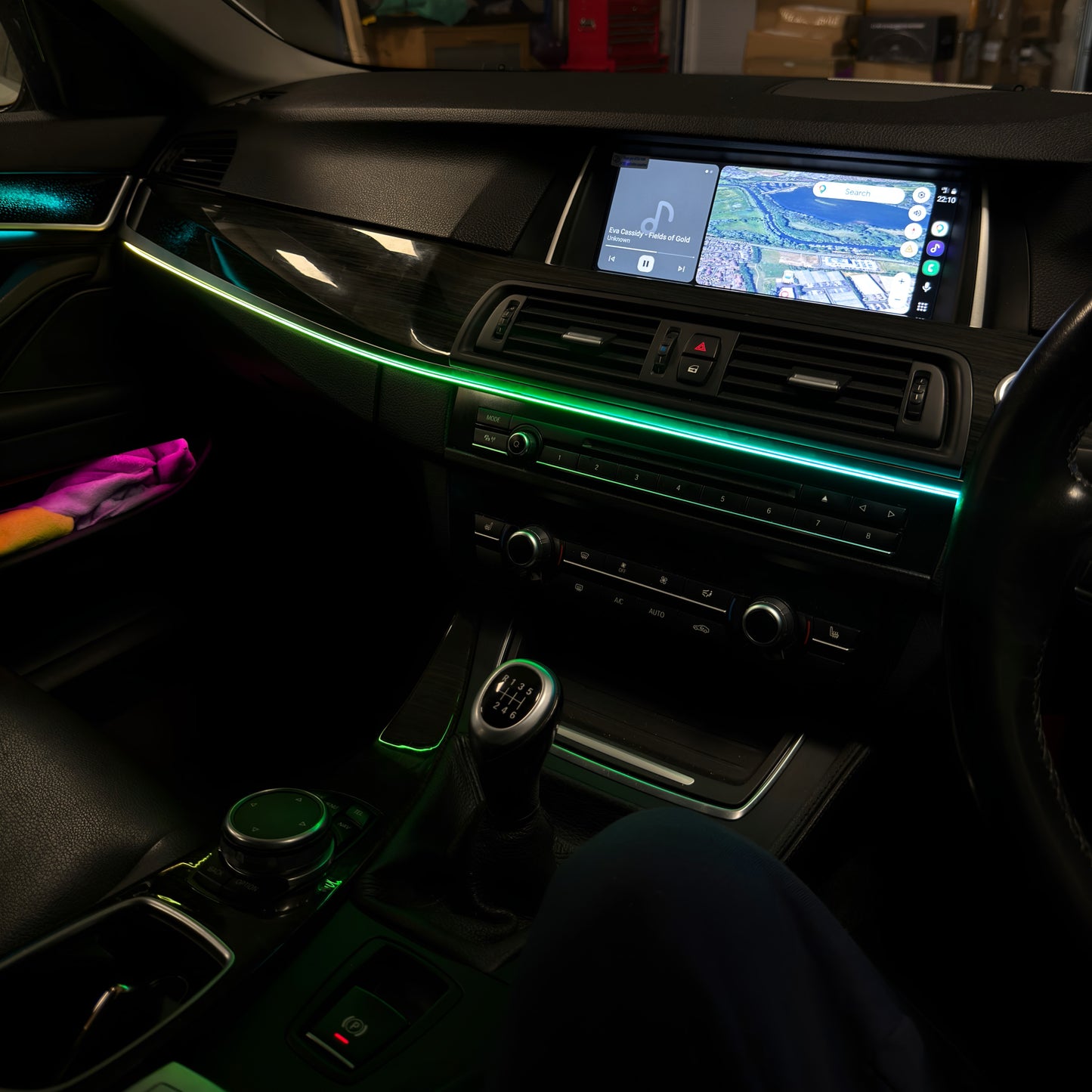 BMW 5 Series F10/F11 Ambient Lighting Installation