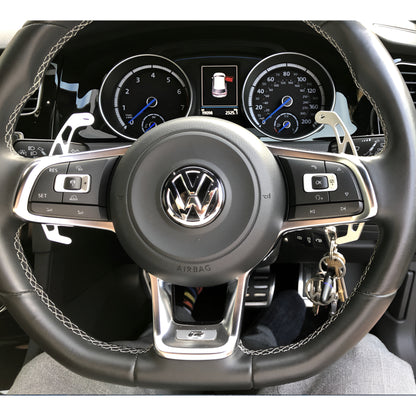 VW Golf MK7 / MK7.5 Silver Aluminium Paddle Shifters