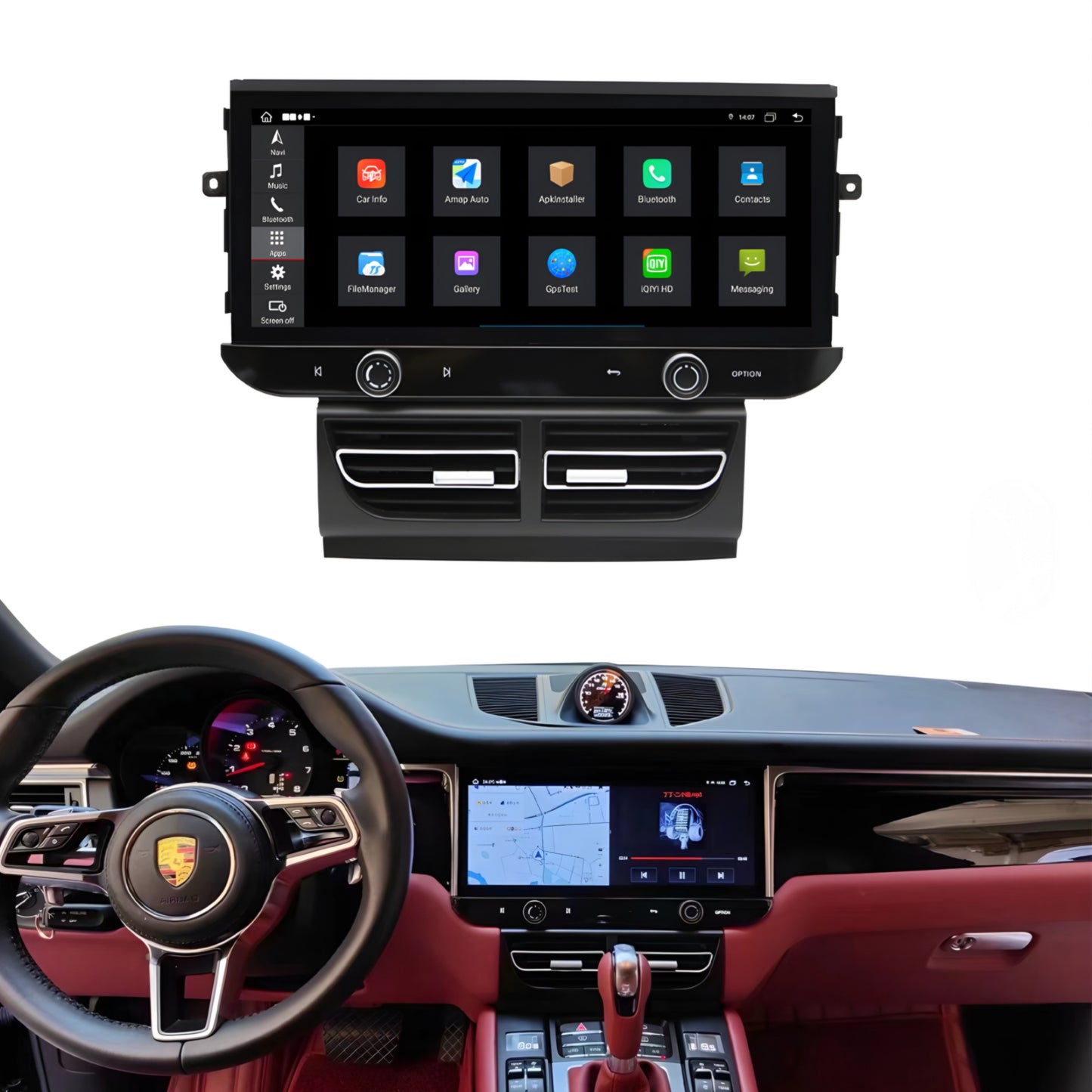 Porsche Macan 12.3" Touch Screen Upgrade