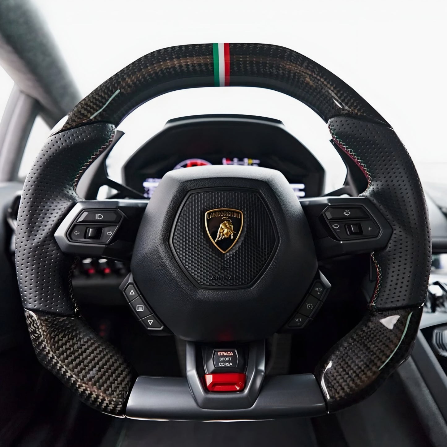 Lamborghini Huracán Carbon Fibre Steering Wheel