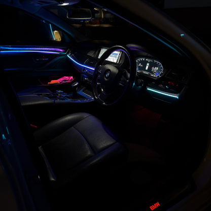 BMW 5 Series F10/F11 Ambient Lighting Installation