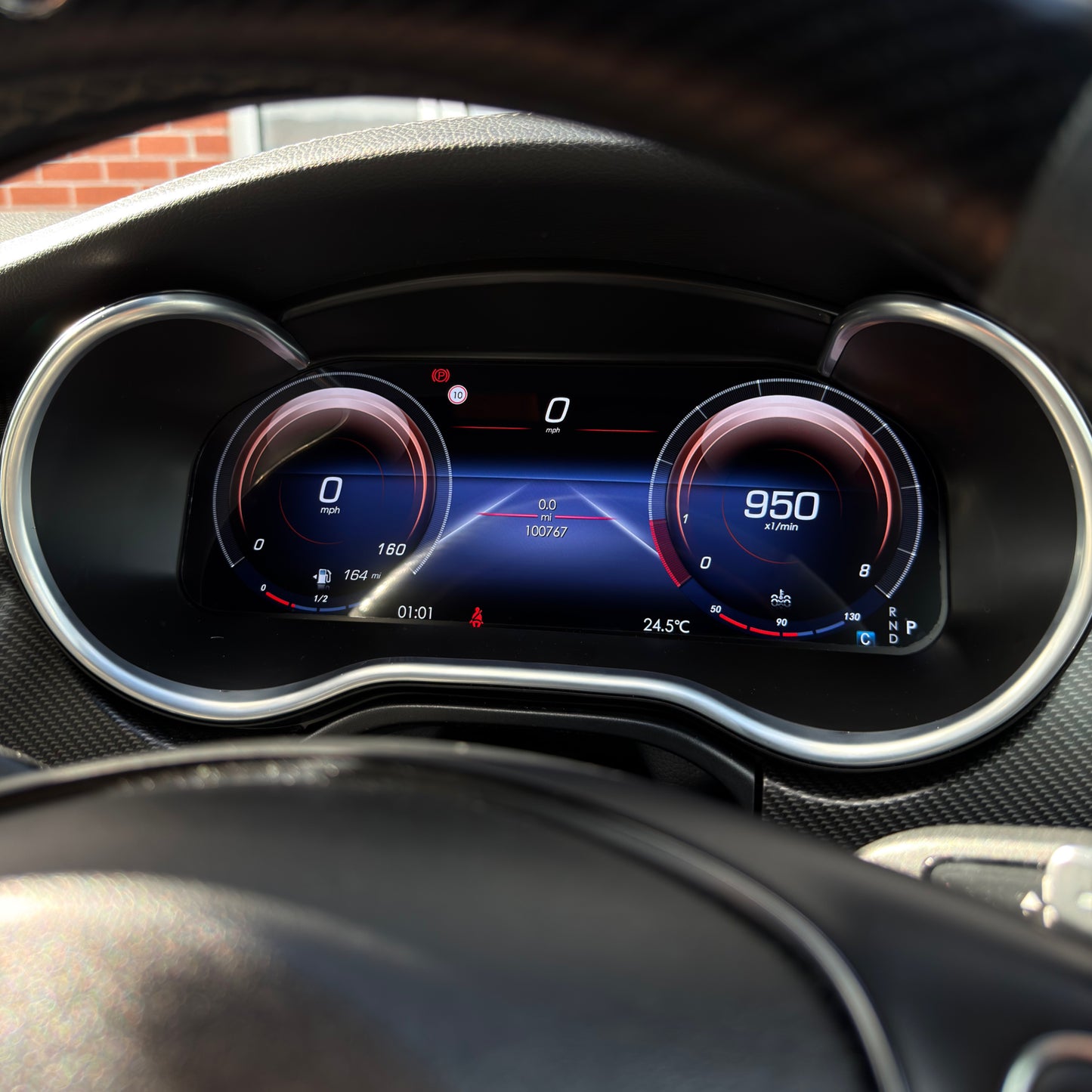 Mercedes-Benz V-Class Virtual Cockpit