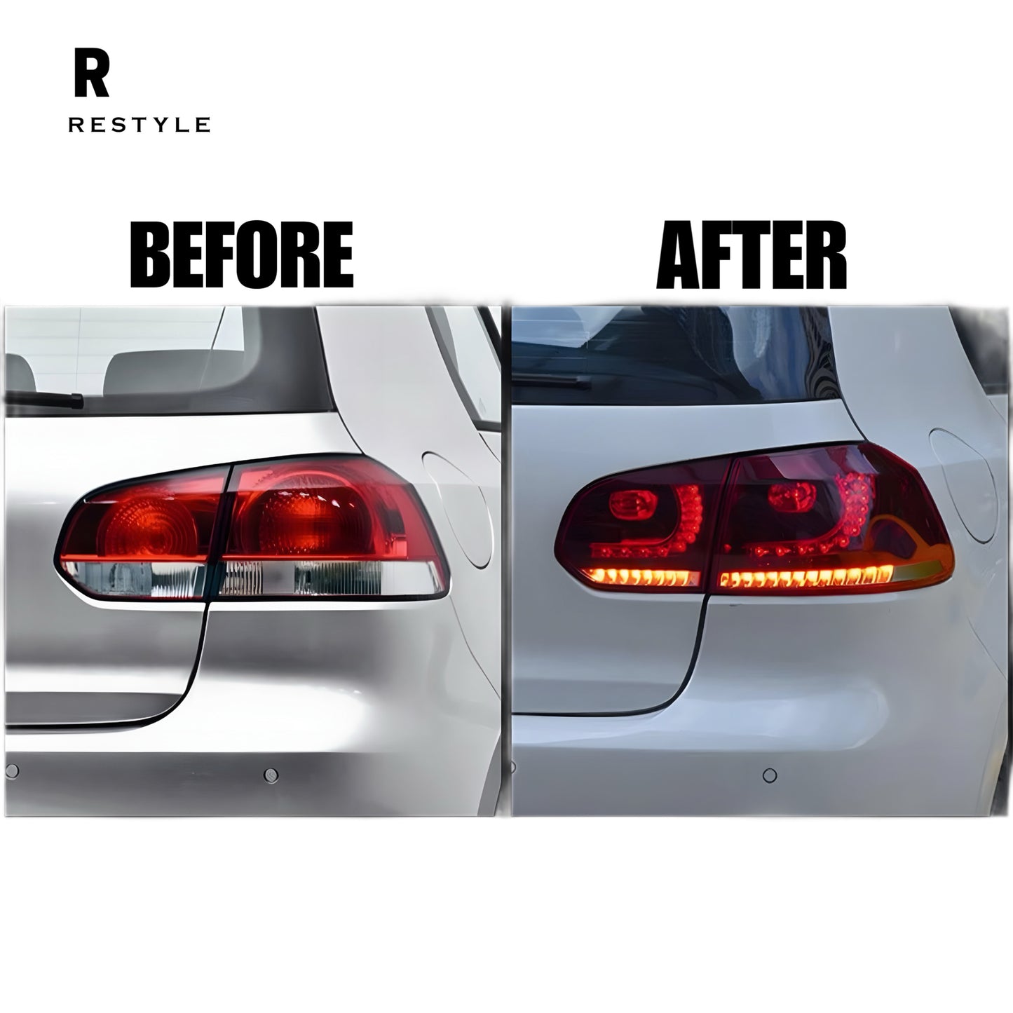 Volkswagen Golf MK6 Rear LED Tail Lights – Standard & Smoked