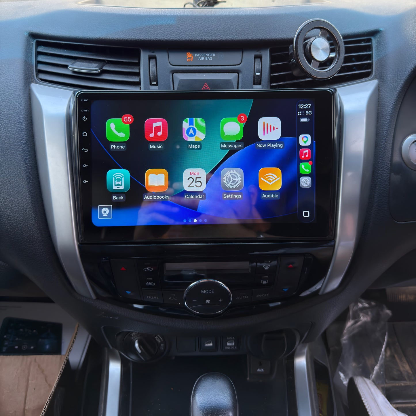 Nissan Navara 10" Screen Upgrade