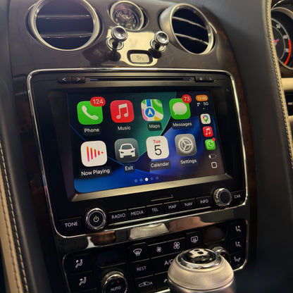 Bentley Continental GT/Flying Spur Apple CarPlay/Android Auto Upgrade
