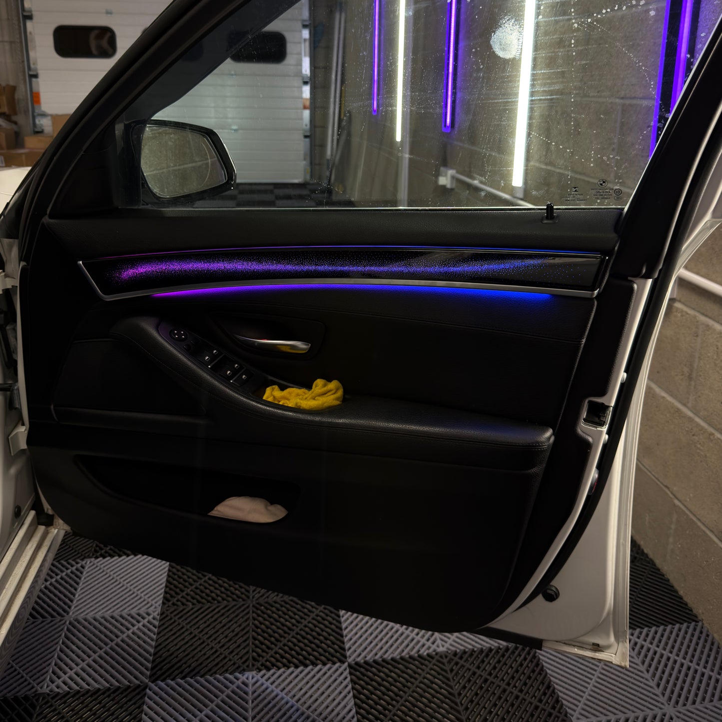 BMW 5 Series F10/F11 Ambient Lighting Installation