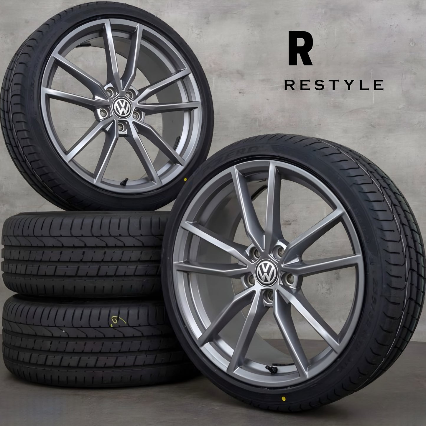 VW Golf MK7/7.5 Sterling Silver 17" Pretoria Alloys