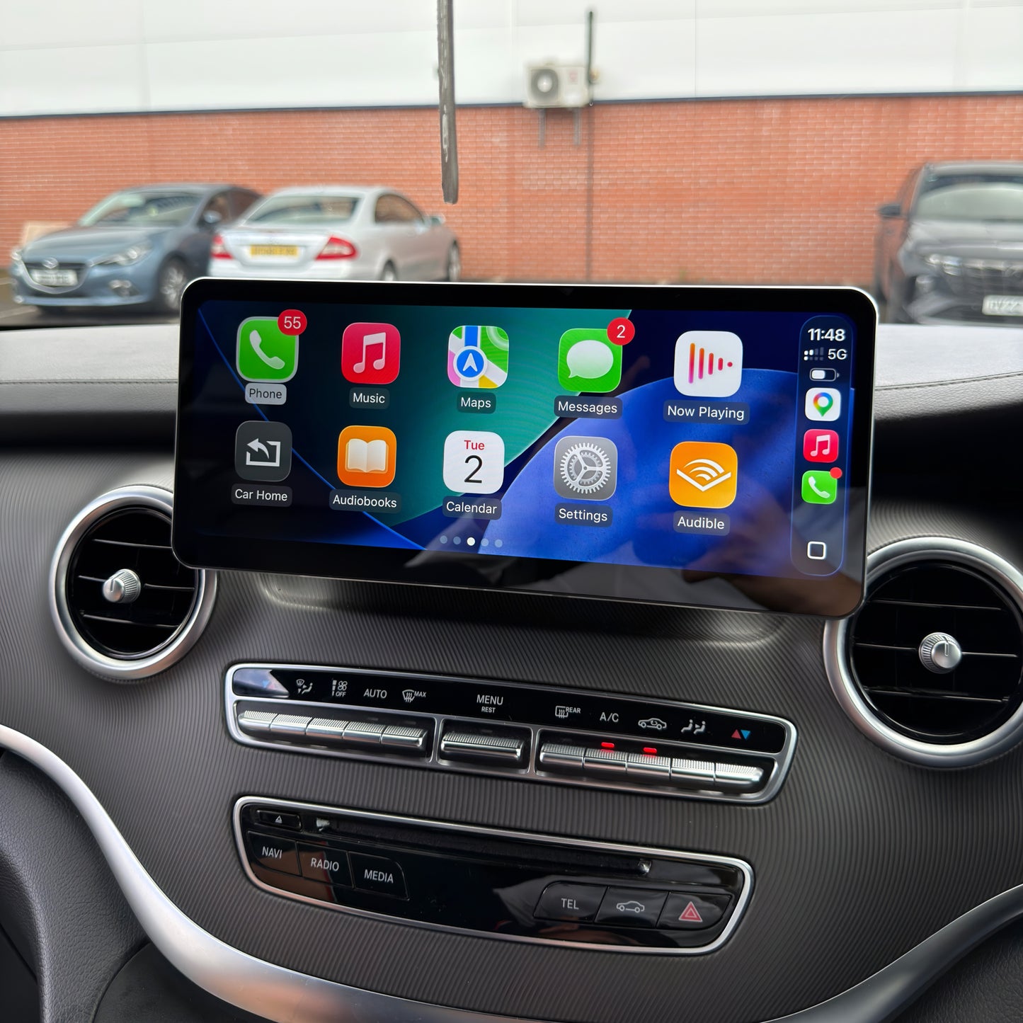 Mercedes-Benz V-Class 12.3" Screen Upgrade