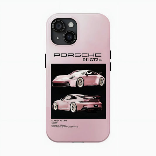Porsche 911 GT3 RS Pink iPhone Case